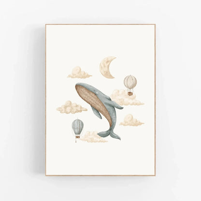 Set van 3 posters - Kastelen en Zeedieren