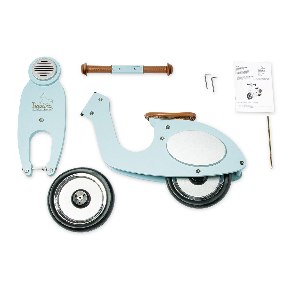 Loopfiets scooter mintgroen 3+ jaar