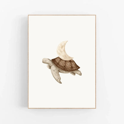 Set van 3 posters - Kastelen en Zeedieren