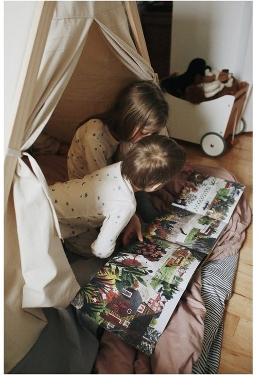 Kinderfeets Houten Speeltent 140cm